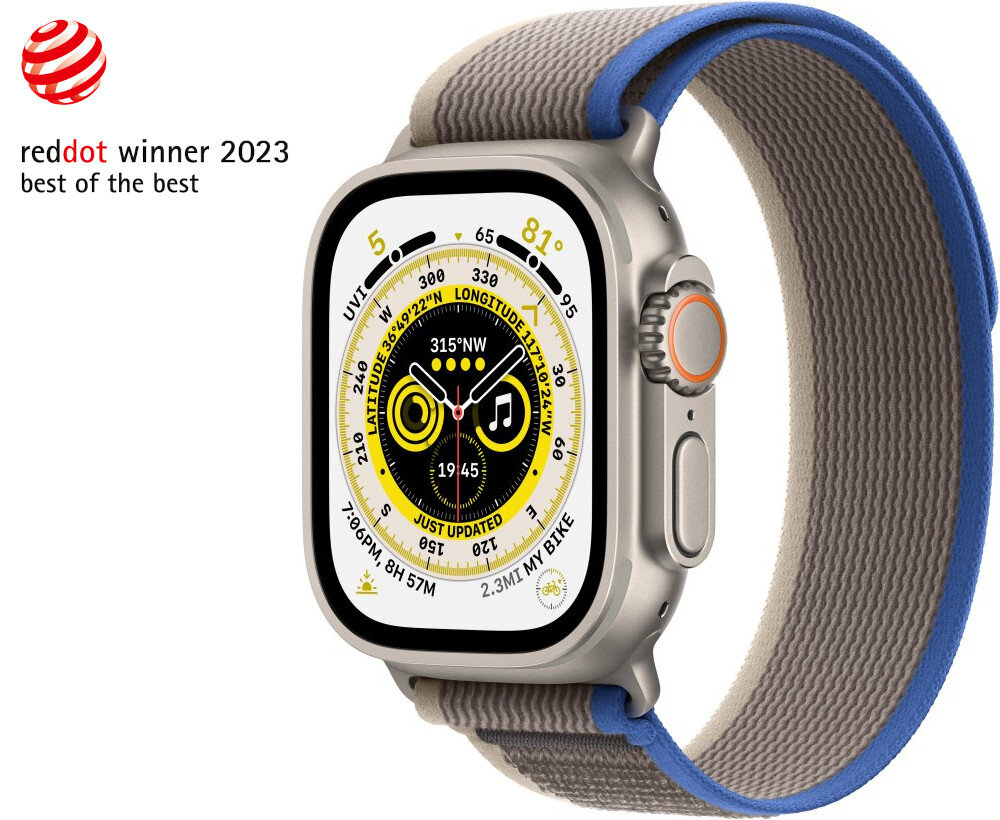 APPLE Watch Ultra GPS nagroda reddot