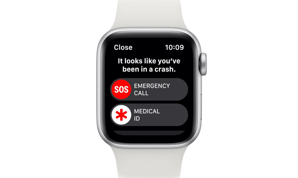 APPLE Watch SE Wykrywanie wypadków