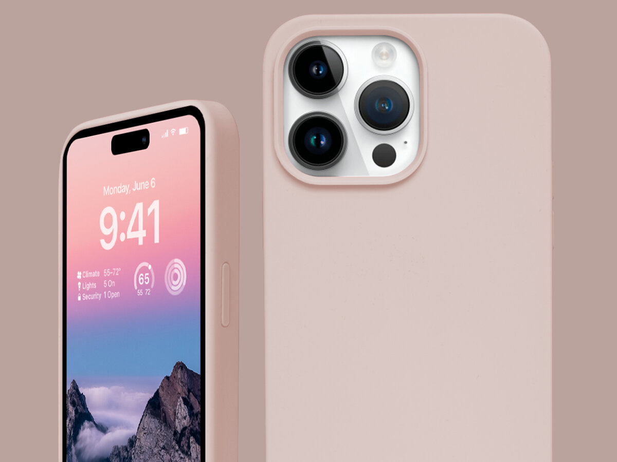Kolorowe etui Crong Apple iPhone 14 Pro podwyższona krawędź ochrona przycisków