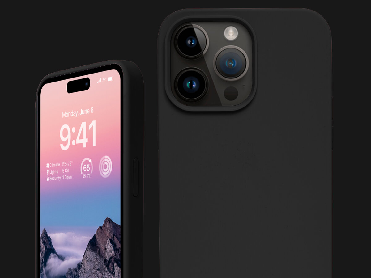 Kolorowe etui Crong Apple iPhone 14 Pro Max podwyższona krawędź ochrona przycisków