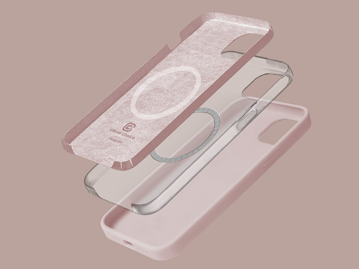 Kolorowe etui MagSafe Crong Apple iPhone 14 główne cechy