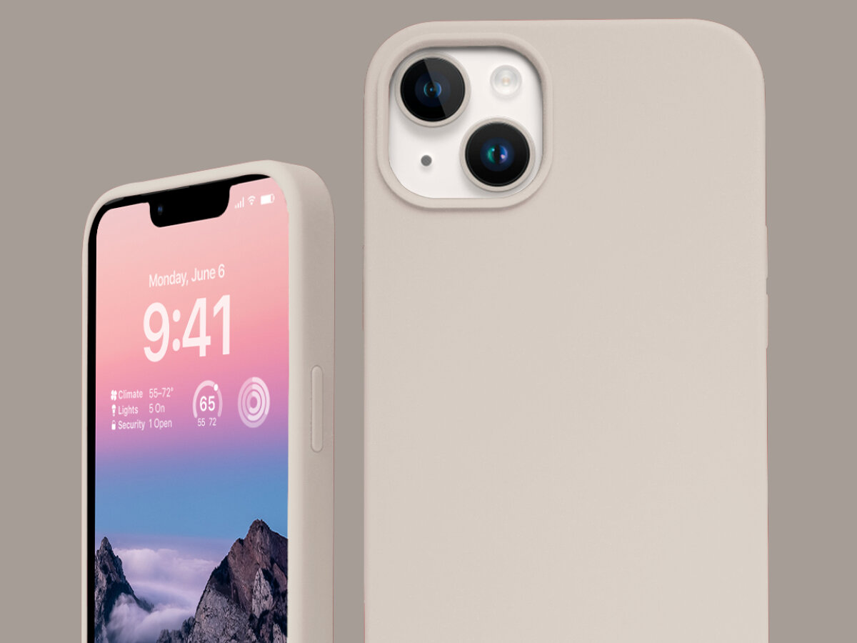 Kolorowe etui Crong Apple iPhone 14 podwyższona krawędź ochrona przycisków