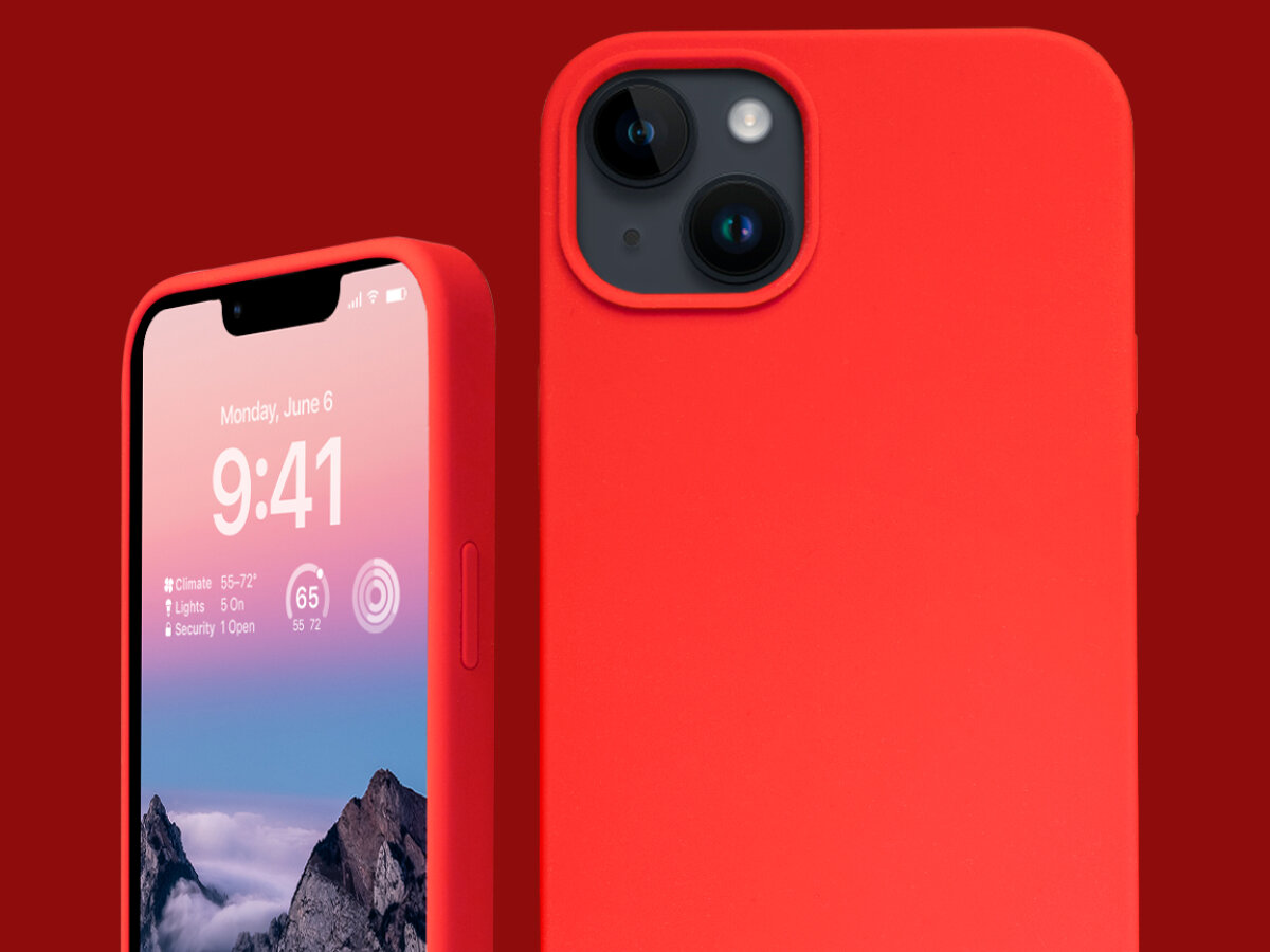 Kolorowe etui Crong Apple iPhone 14 Plus podwyższona krawędź ochrona przycisków