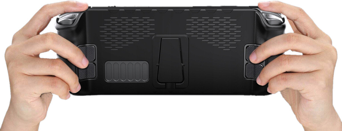 Etui JYS JYS-SD009 do Steam Deck Czarny wytrzymałość ochrona chwyt dopasowanie