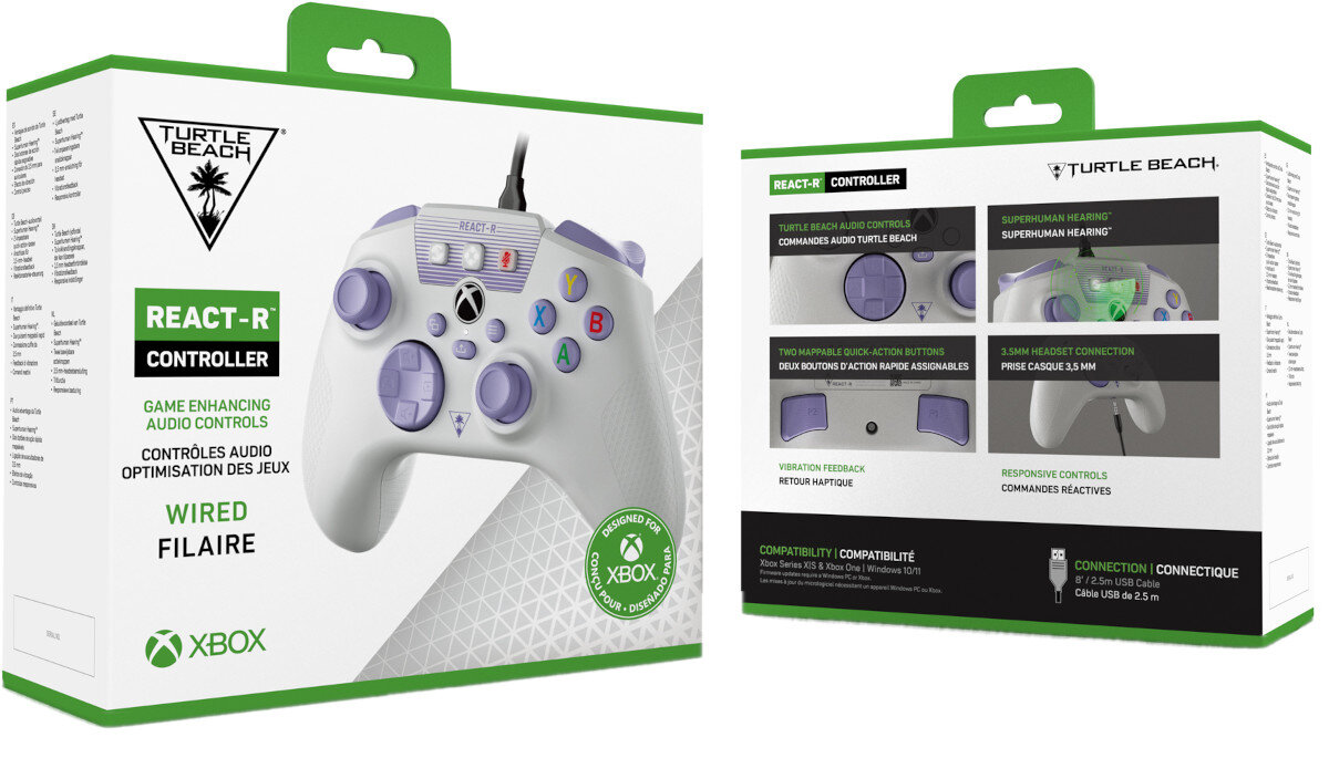 Kontroler TURTLE BEACH React-R opakowanie