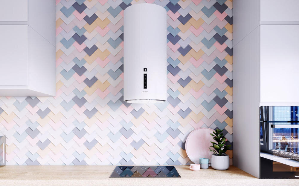 GLOBALO Heweno 39.3 okap luksus nowoczesny kształt klasa styl elegancja technologia funkcjonalność