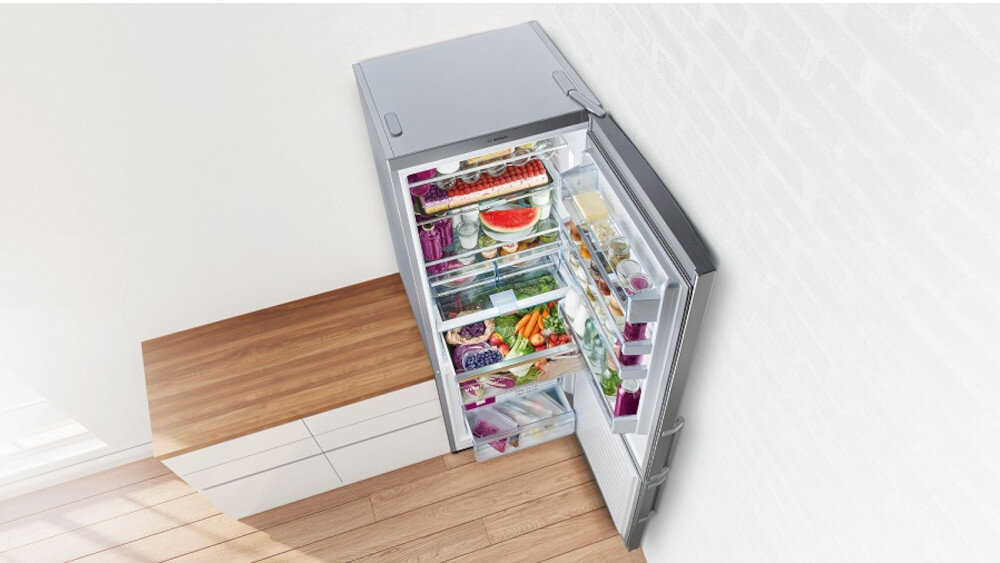 Lodówka BOSCH KGN49MIEB PerfectFit dopasowanie dostęp