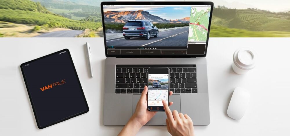 Wideorejestrator VANTRUE S2 3CH   obiektyw rozdzielczość nagrywanie kąt zapis sensor czujnik montaż wymiary ładowanie zasilanie auto samochód rejestrowanie karta pamięć pojemność ładowarka obraz zdjęcia filmy aplikacja sterowanie 