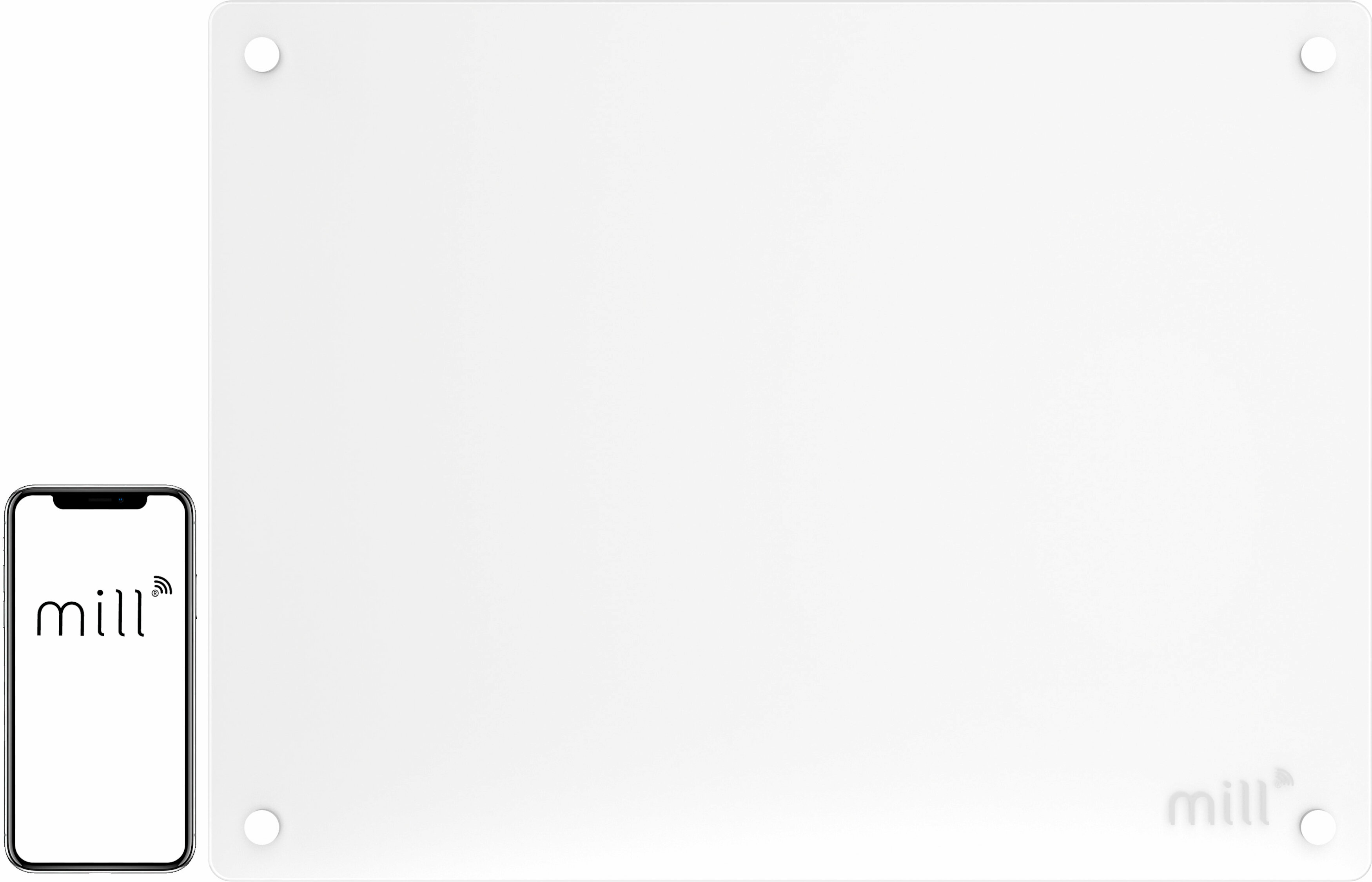 Grzejnik konwekcyjny MILL GL400WIFI3 Bialy