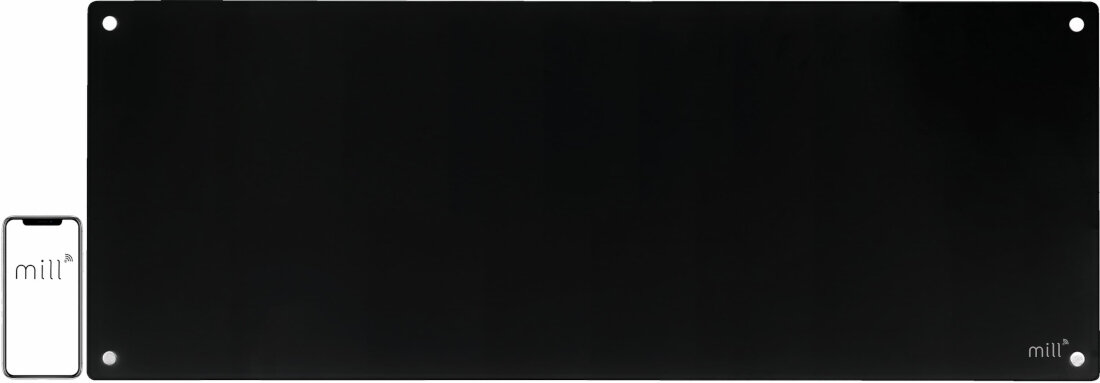 Grzejnik konwekcyjny MILL GL1200WIFI3 Czarny