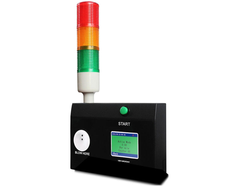 Alkomat ALCOLIFE F10 Lite szybkosc pomiaru kontrola