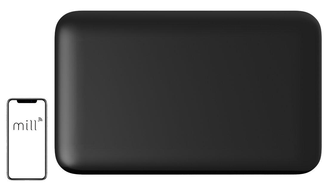 Grzejnik konwekcyjny MILL PA600WIFI3 Czarny