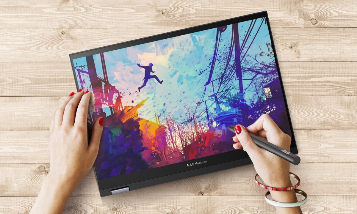 Laptop ASUS VivoBook S Flip swietne parametry dzialania