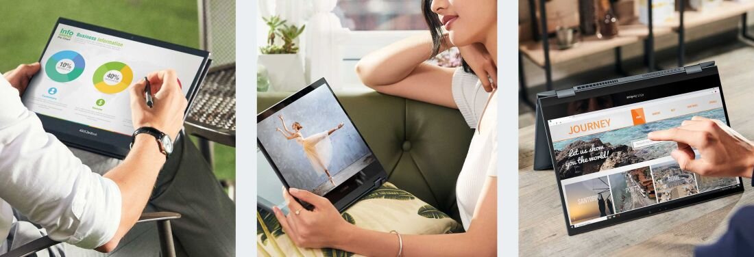 Laptop ASUS ZenBook 13 OLED - Elegancki