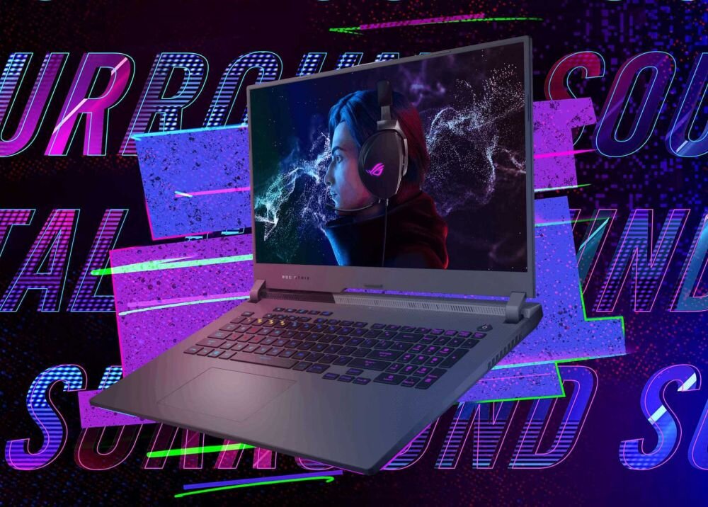 Laptop ASUS Rog Strix G17 G713 - dźwięk 