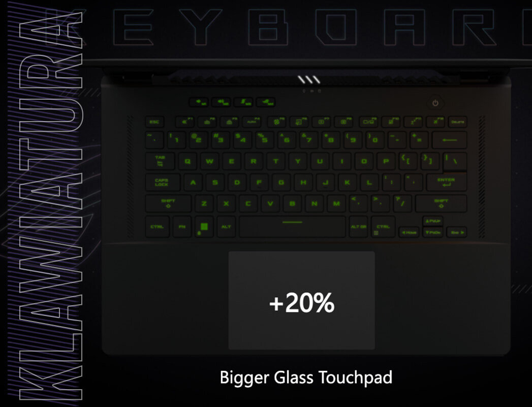 Laptop ASUS ROG Zephyrus M16 GU603 - Overstroke