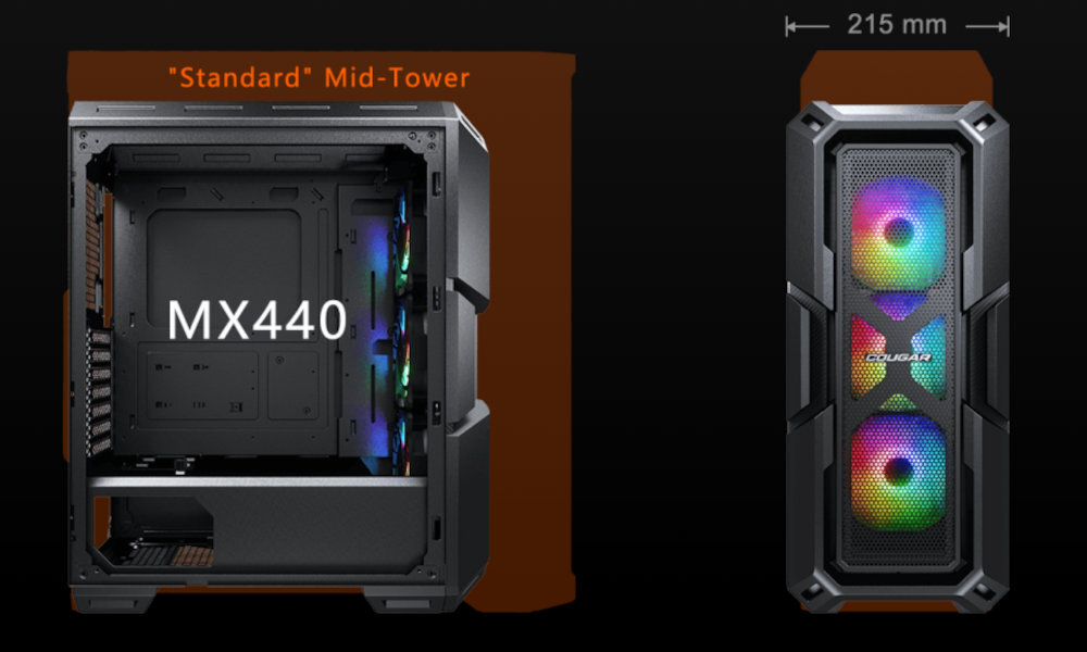 Obudowa COUGAR MX430 Mesh RGB