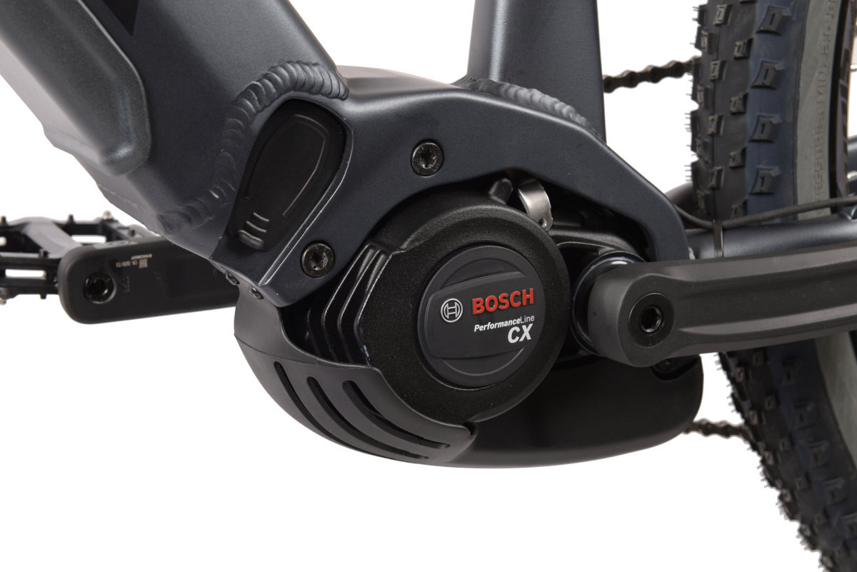 ROWER ELEKTRYCZNY MTB WHISTLE B-RACE  SZARO-CZERWONY M46 18 silnik