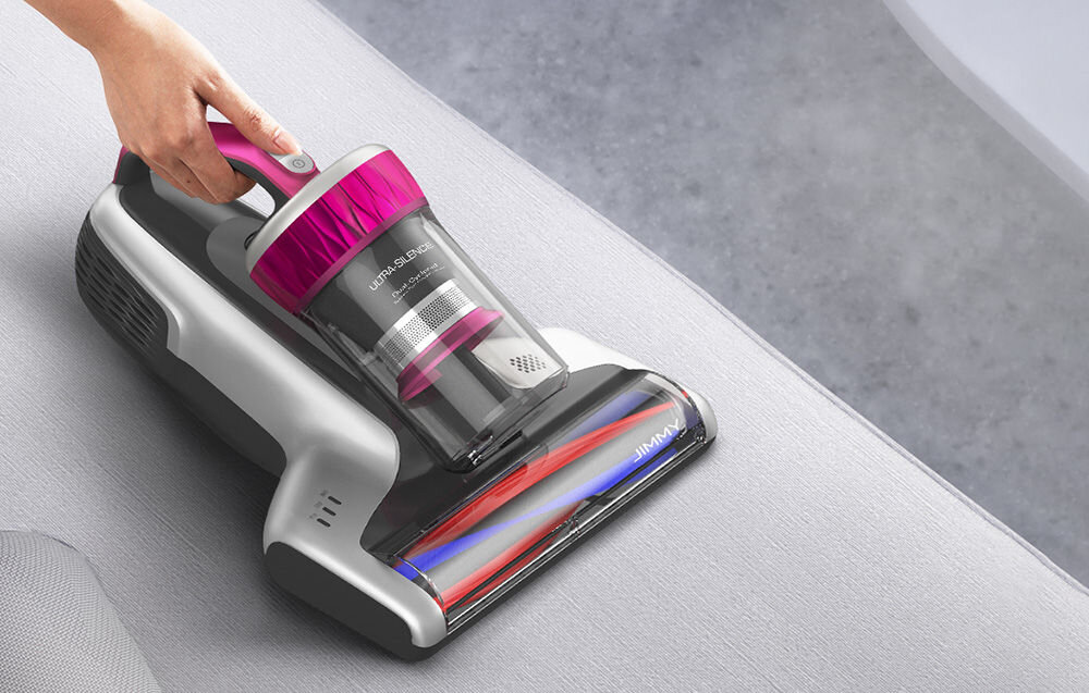 Odkurzacz ręczny JIMMY WB73 roztocza kurz bakterie zarazki alergeny tryby pracy moc system filtracji