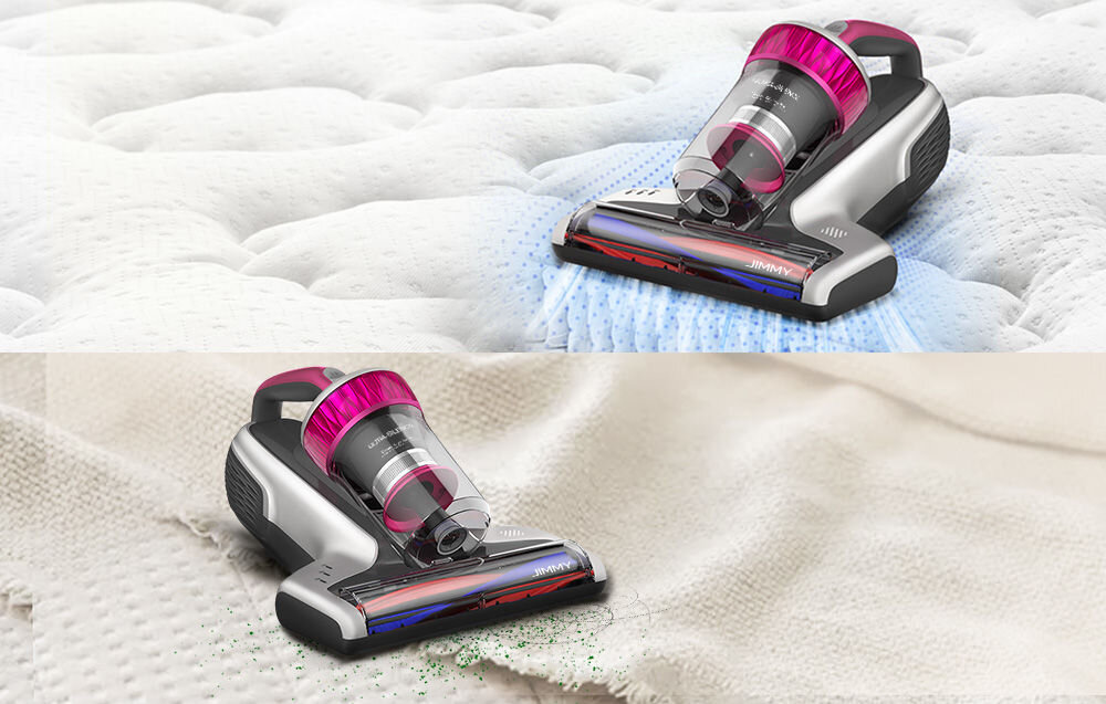 Odkurzacz ręczny JIMMY WB73 podwójna filtracja stalowa siatka filtr MIF zbiornik na kurz 