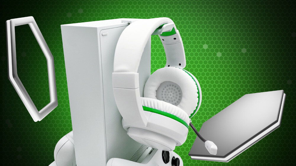Podstawka chłodząca FROGGIEX FX-XS-C1-B do Xbox Series S - hak na słuchawki
