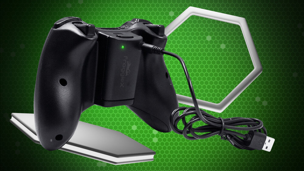 Akumulator FROGGIEX do Xbox 360 - ładowanie