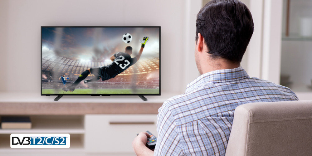 Telewizor JVC LT-VA2100  - wbudowany tuner dvb-t2 telewizja naziemna