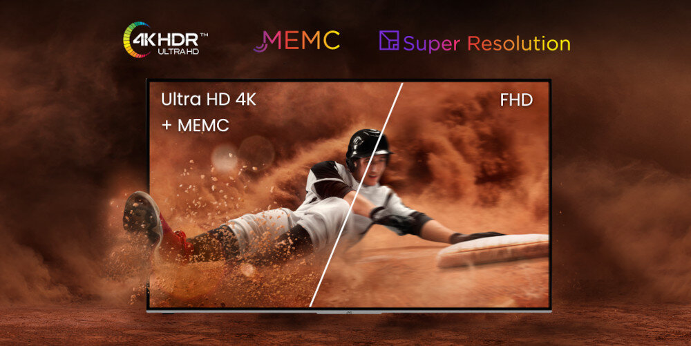 Telewizor JVC LT-VA6200  - płynność