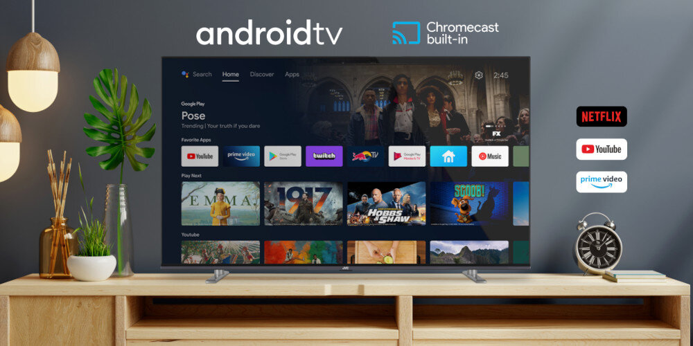 Telewizor JVC LT-VAQ6200  - android tv