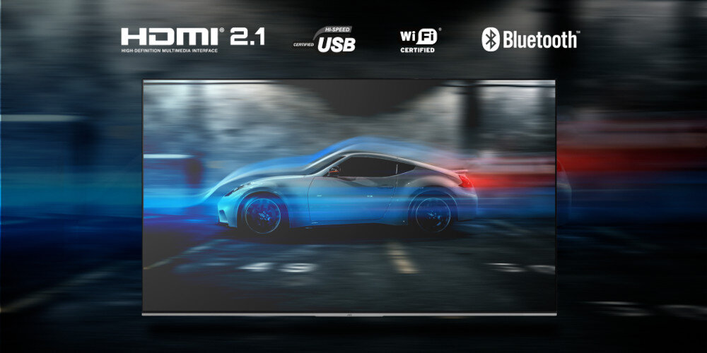 Telewizor JVC LT-VAQ7200  - złącza