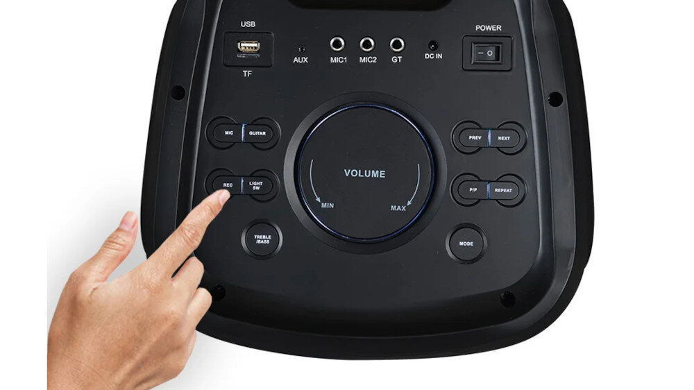 Power audio MANTA PSPK 5360 Pro - nagrywanie