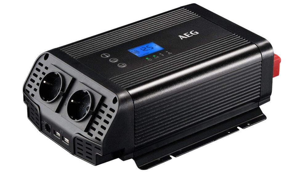 Przetwornica AEG 10059 12V/230V 600W/1200W - ratunek w podróży