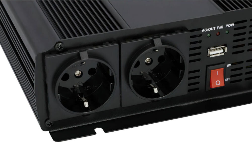 Przetwornica AEG 10058 12V/230V 1500W/3000W - ratunek w podróży
