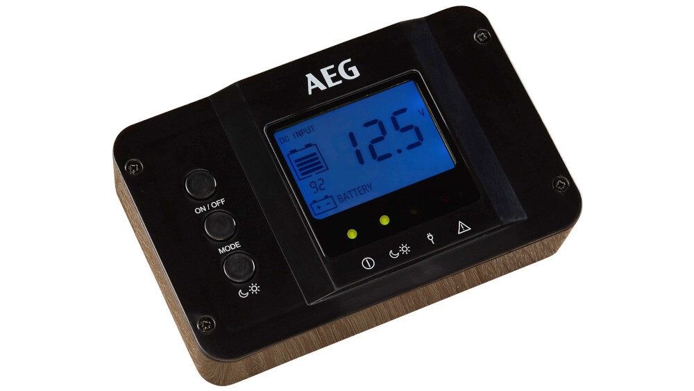 Przetwornica AEG 10063 - monitorowanie baterii