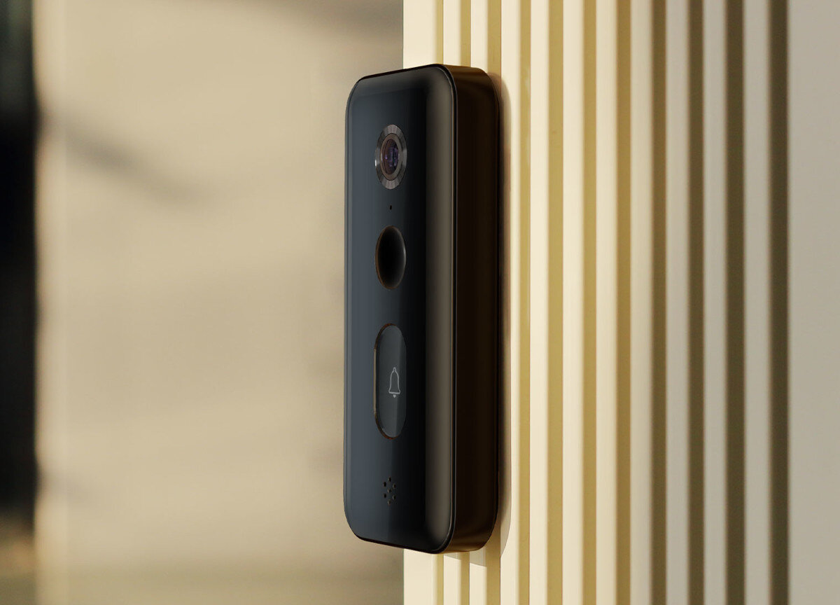 Zestaw wideodomofonowy XIAOMI Doorbell 3 MJML06-FJ Czarny wiadomości personalizacja