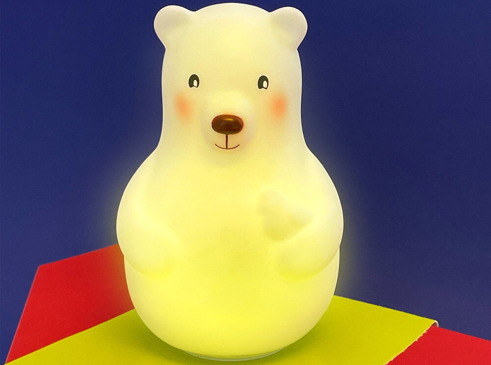 Lampka nocna PABOBO Mis PAB-010-MW 3 tryby pracy