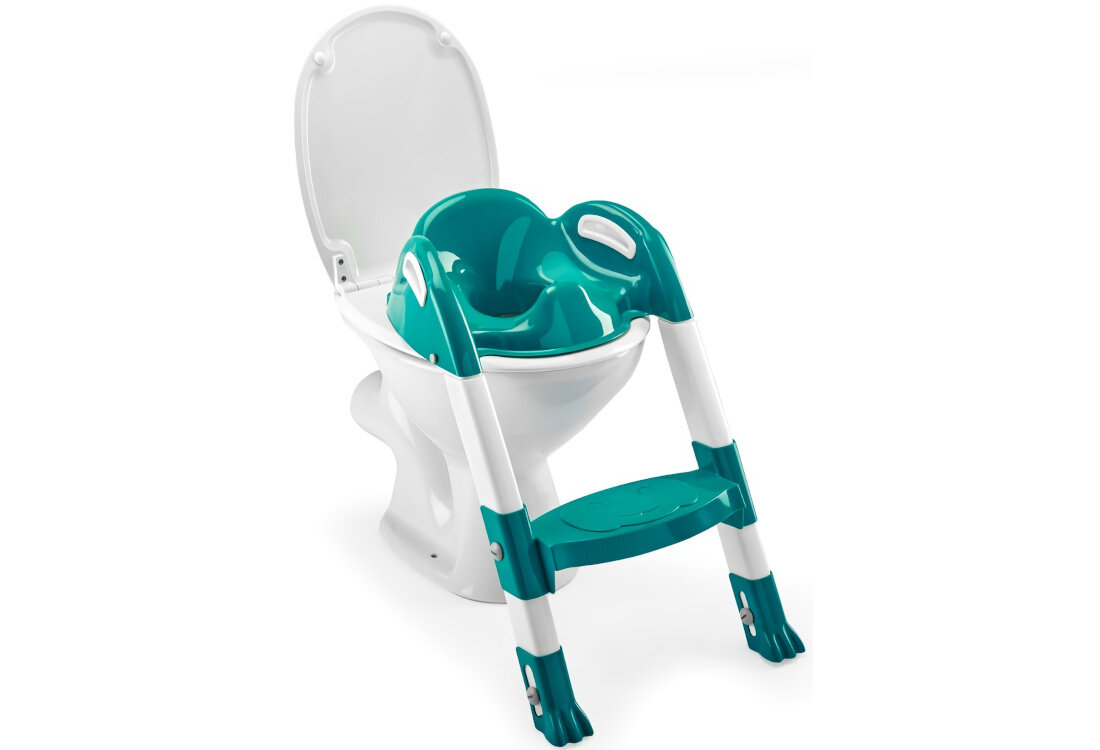 Nakładka WC THERMOBABY ze stopniem THE-003-SM Szmaragdowy Komfort bezpieczeństwo wykończenie matowa powierzchnia wiek użytkowanie przeznaczenie