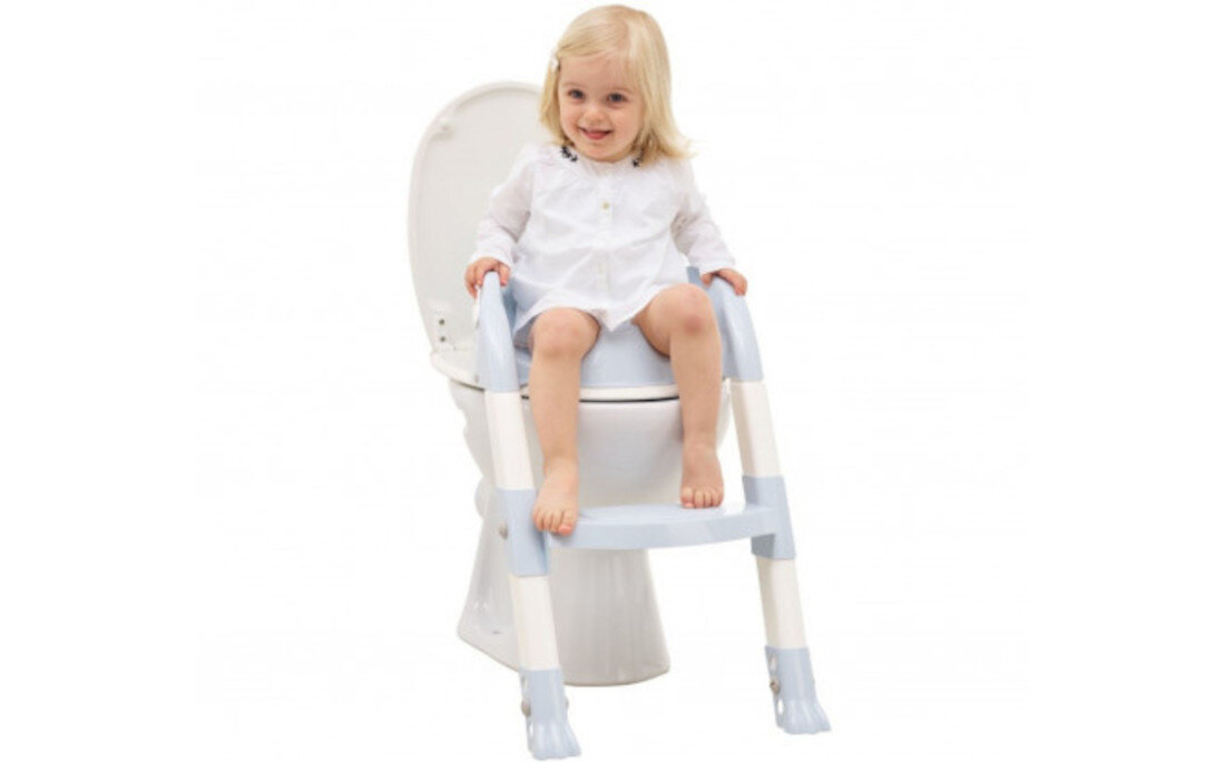 Nakładka WC THERMOBABY ze stopniem THE-003-NI Niebieski wygląd prezentacja wizualizacja design