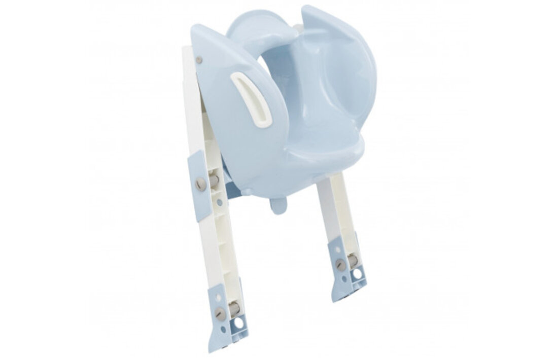 Nakładka WC THERMOBABY ze stopniem THE-003-NI Niebieski Uniwersalny design kolor kolorystyka ułatwienie przechowywanie użytkowanie wymiary ułatwienie