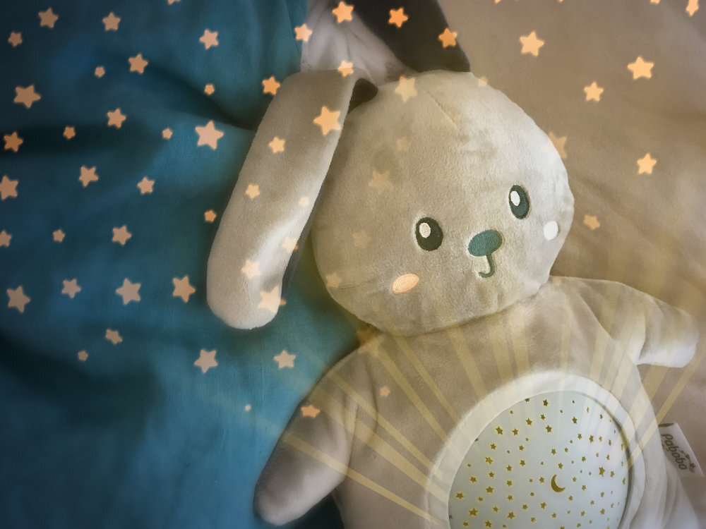 Lampka nocna PABOBO z projektorem Królik PAB-007-KS rybki amimacje rozmiar