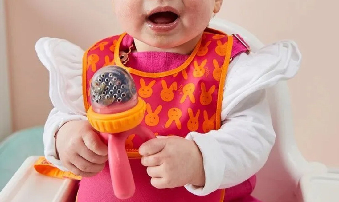 Gryzak B.BOX  Strawberry Shake BB00336 PomaraBczowo-rozowy