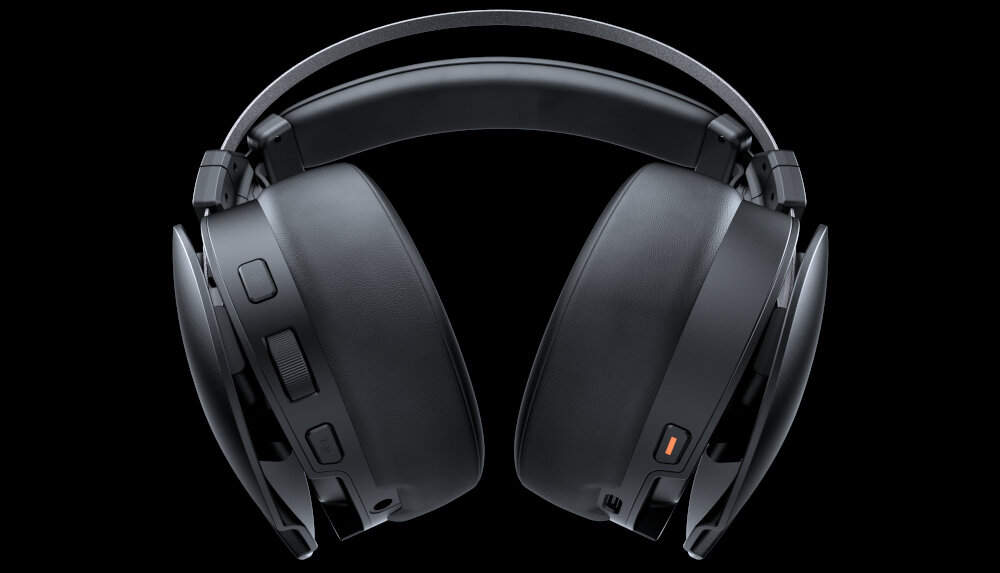 Słuchawki COUGAR Omnes Essential design wysoka klasa estetyka  podświetlenie aktywna redukcja szumów brzmienie przetworniki zasięg czas pracy czas działania mikrofon dopasowanie