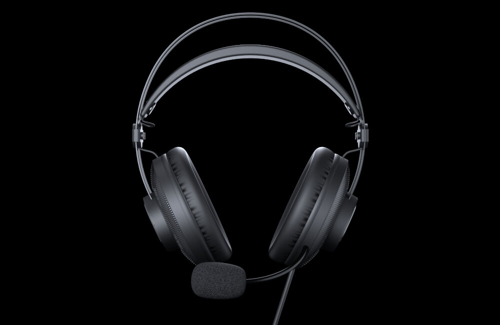 Słuchawki <span>COUGAR Immersa Essential</span> łączność design aktywna redukcja szumów przewodowe dźwięk brzmienie rozmowy dopasowanie