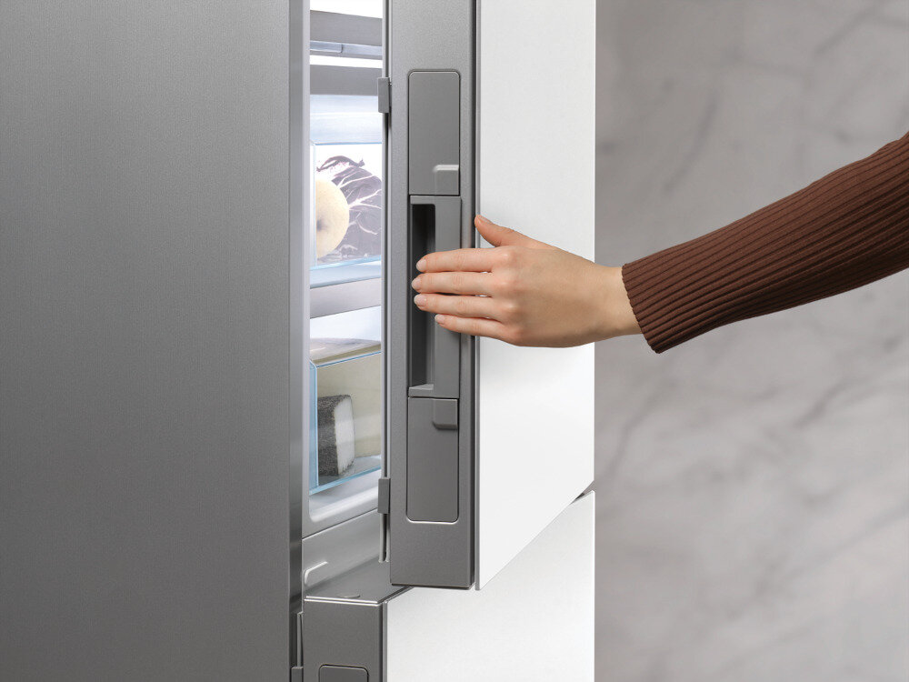 Lodowka MIELE KFN 4898 AD No frost 201.5cm Biala system SoftClose samoczynne i ciche zamykanie drzwi