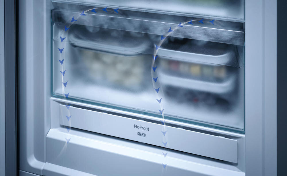 MIELE KFN 4898 AD no frost rozmrażanie chłodzenie zimne suche powietrze lód mrożonki