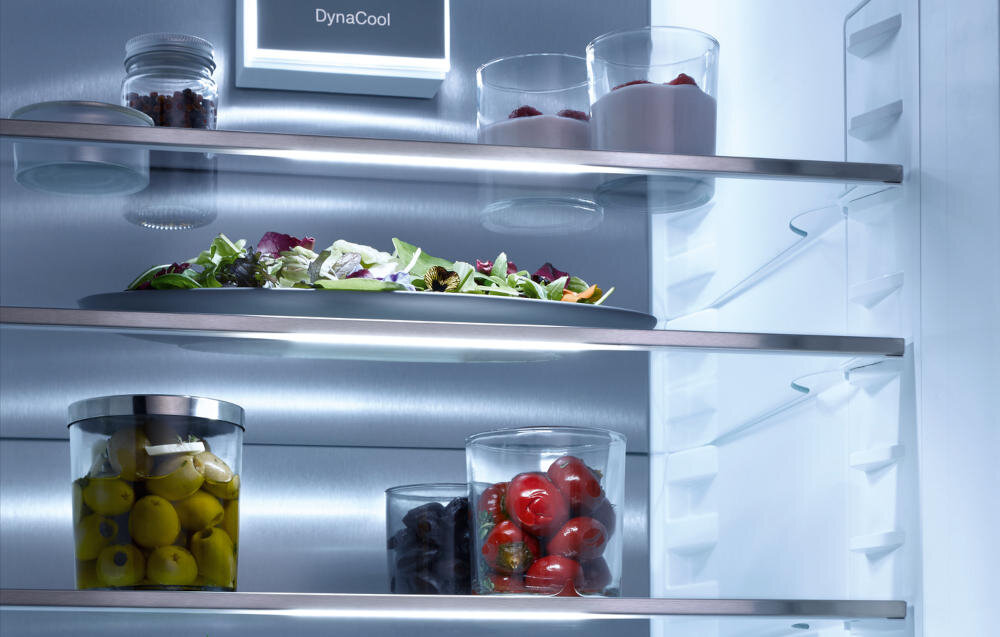 MIELE KFN 4898 AD flexilight przejrzystość wnętrze lodówka podświetlane półki chłodzenie elastyczność