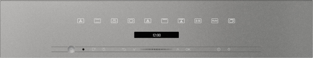 Piekarnik MIELE DGC 7250 Grafitowo-szary wyświetlacz