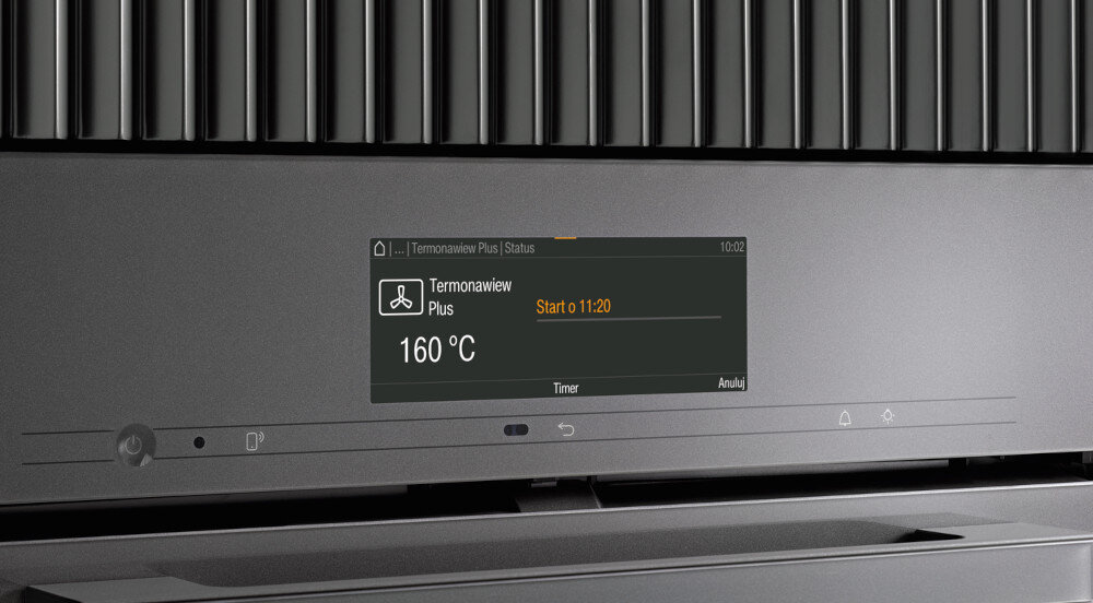 Urządzenie do gotowania na parze MIELE DGC 7151 ustawienie czasu