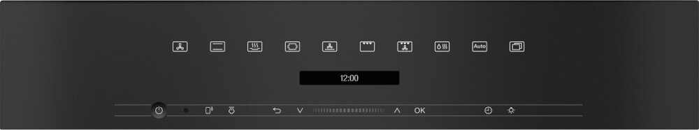 Urządzenie do gotowania na parze MIELE DGC 7151 wyświetlacz