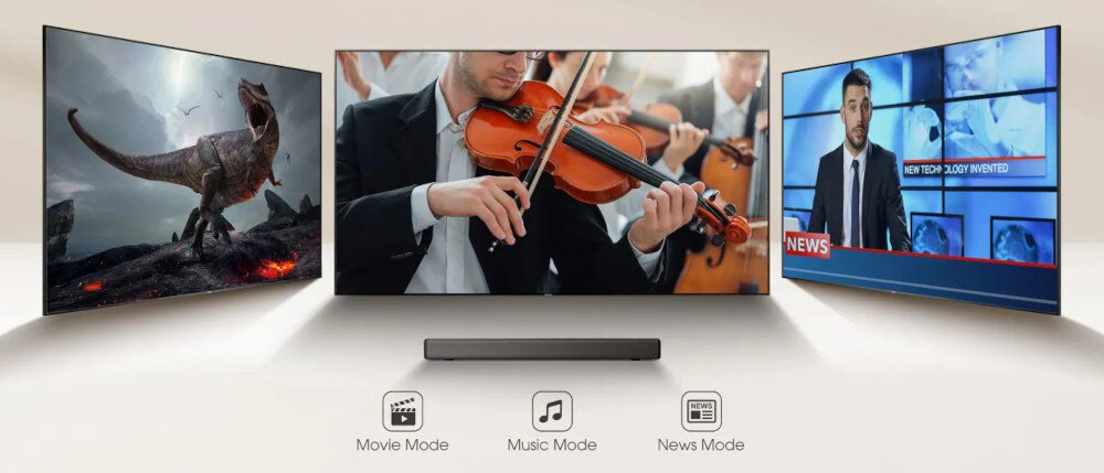 Soundbar HISENSE HS214 - tryby